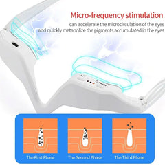 EMS Micro-Current Red Light Therapy Eye Relax Massager & Mask
