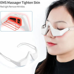 EMS Micro-Current Red Light Therapy Eye Relax Massager & Mask