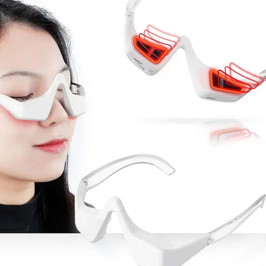 EMS Micro-Current Red Light Therapy Eye Relax Massager & Mask