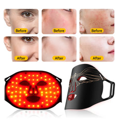 New Red Led Light Therapy Infrared Soft Mask 4 Color Led Therapy Advanced Photon Mask